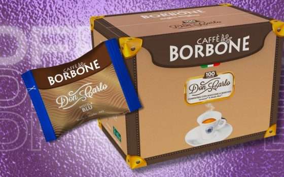 Lavazza a Modo Mio e Caffè Borbone: 400 capsule Blu a 0,16€ cad