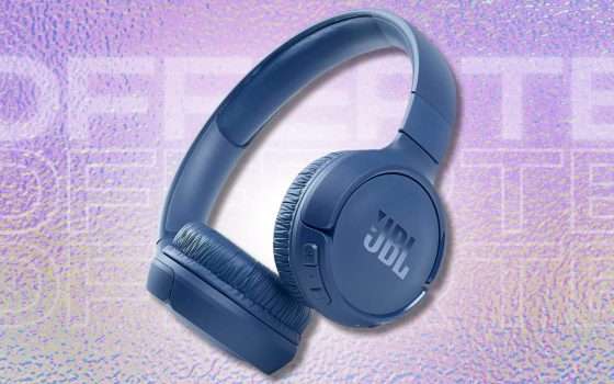 JBL per delle cuffie pieghevoli, comode, economiche: sconto Amazon