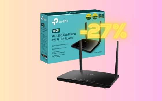 Router 4G+ TP-Link al 27% di SCONTO di Amazon