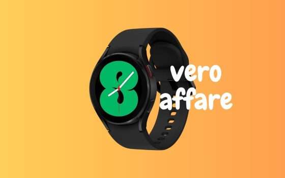 Samsung Galaxy Watch4: VERO AFFARE su Amazon