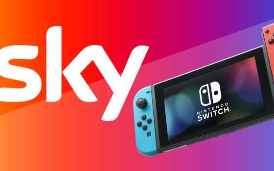 Sky ti regala la console Nintendo Switch