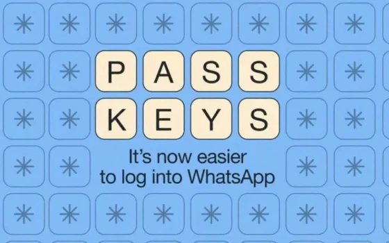 Come accedere a WhatsApp senza password con le passkey