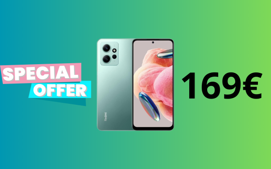 Xiaomi Redmi Note 12 con memoria infinta a soli 168€