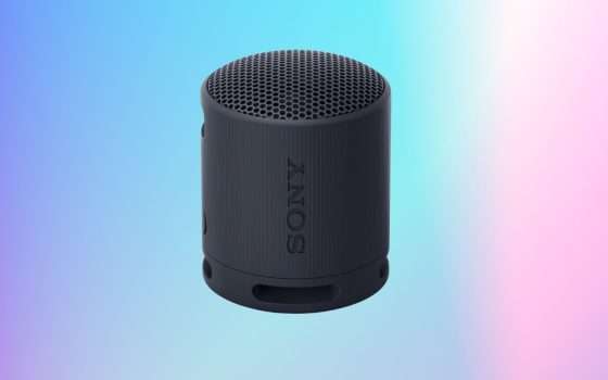 Sony SRS-XB100: ottimo altoparlante bluetooth in sconto Amazon (-32%)