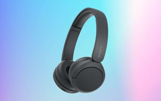 Cuffie bluetooth Sony WH-CH520 a prezzo BUDGET su Amazon (-46%)