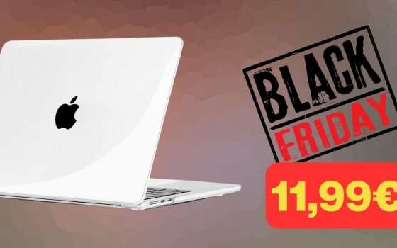 Proteggi il tuo MacBook Air M2 con questa custodia in offerta Amazon (11,99€)