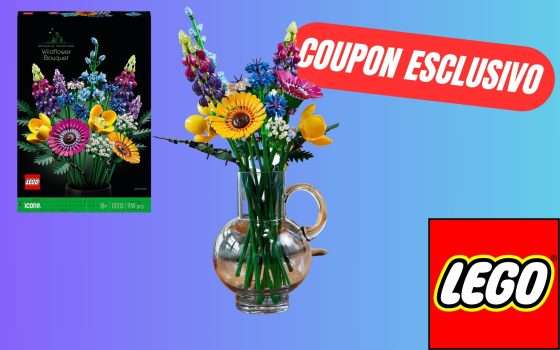 Il Bouquet LEGO crolla di prezzo grazie al COUPON ESCLUSIVO eBay!