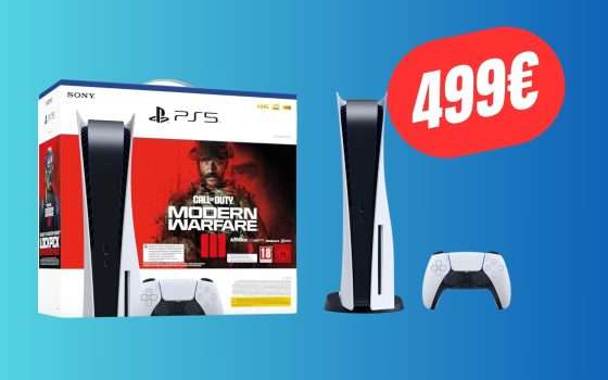 PS5 + COD MMW III è bundle perfetto per gli amanti degli FPS (ed è SCONTATO!)