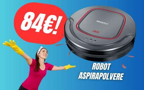 Questo Robot Aspirapolvere costa solo 84€ grazie all'OFFERTA Amazon!