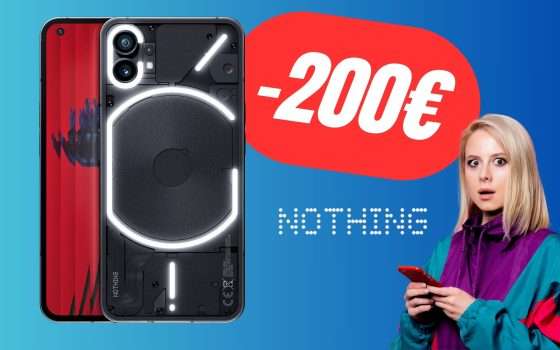 Il meraviglioso Smartphone Trasparente Nothing Phone (1) CROLLA di 200€ su Amazon!