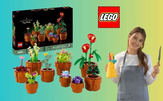 Il nuovissimo Set LEGO Icons Piantine è disponibile su  ed è  davvero magnifico!