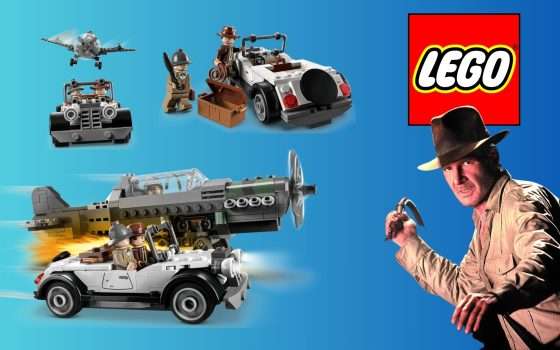 Il set LEGO Indiana Jones vi farà vivere l'iconico inseguimento a un Prezzo Scontato grazie al COUPON eBay!