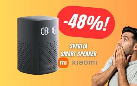 La Sveglia/Smart Speaker di Xiaomi CROLLA del -48% su Amazon!