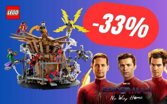 Ricrea la Battaglia Finale di Spider-Man: No Way Home con questo set LEGO in OFFERTA!