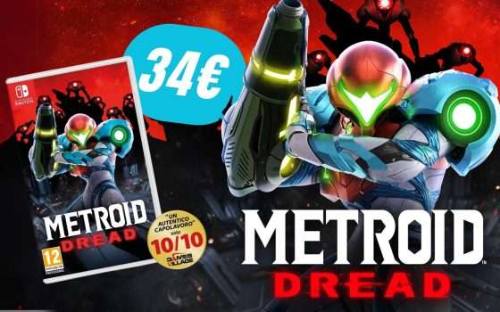 Metroid Dread: il capolavoro di Nintendo Switch CROLLA a soli 34€ su Amazon!