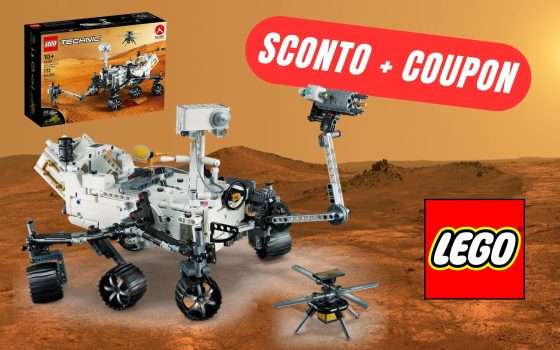 Sconto + Coupon per questo set LEGO Technic NASA che vi farà volare nello SPAZIO