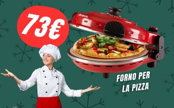 Il Forno per la Pizza di Ariete CROLLA di 31€ su Amazon!