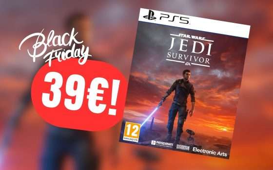 Il nuovissimo Star Wars Jedi: Survivor per PS5 è SCONTATO per il Black Friday