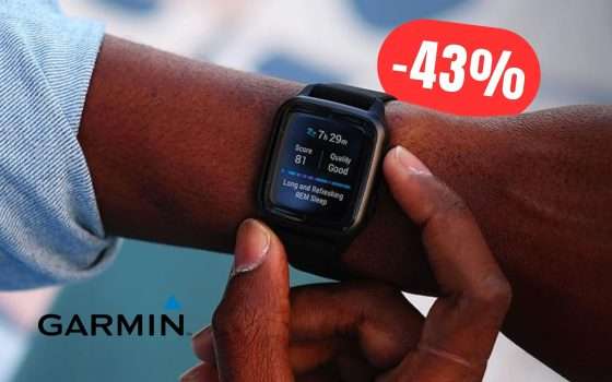 SCONTO FOLLE per questo Smartwatch Garmin pensato per gli sportivi!