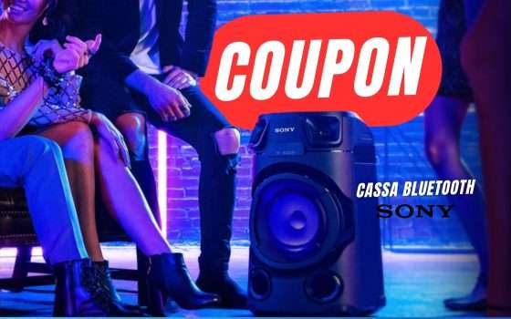 La mega Cassa Bluetooth di Sony CROLLA di prezzo grazie al COUPON