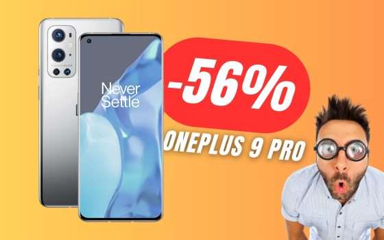 OnePlus 9 Pro CROLLA del -56% grazie allo sconto Amazon