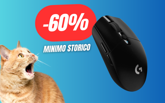 SCONTO FOLLE per questo Mouse da Gaming Logitech al MINIMO STORICO (-60%!)