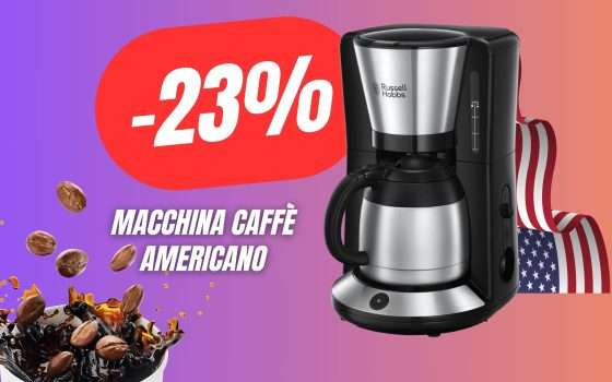 Ami il Caffè Americano? Grazie a questa Macchina per il Caffè lo potrai fare a casa tua! (ed è in SCONTO)