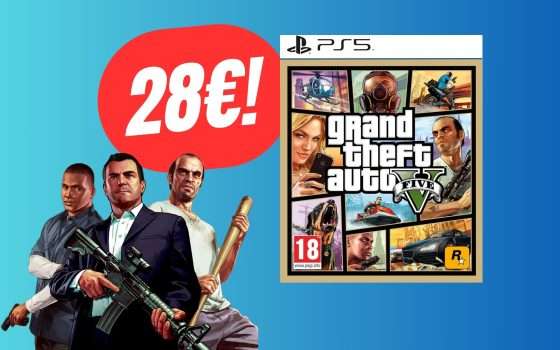 Grand Theft Auto V per PS5 è SCONTATO a soli 28€ su Amazon