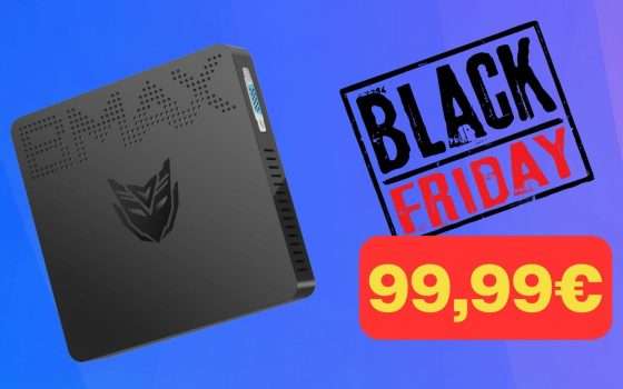 Mini PC a 99 euro: occasione Amazon per il Black Friday (-23%)