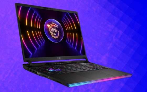 Notebook MSI da gaming: i7, 240Hz, RTX 4060 con 300€ di sconto!