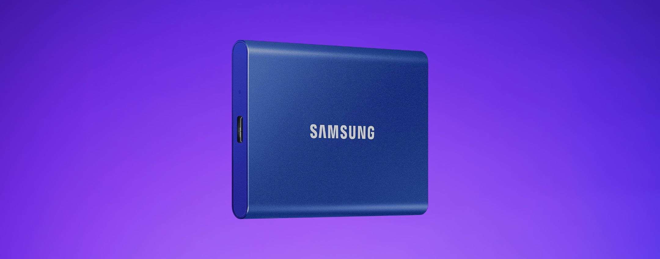 SSD portatile Samsung da 1TB ad OTTIMO PREZZO su