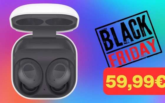 Samsung Galaxy Buds FE in offerta SUPER per il Black Friday