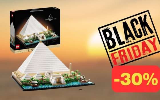 Set LEGO La Grande Piramide di Giza in SUPER SCONTO su Amazon (-30%)