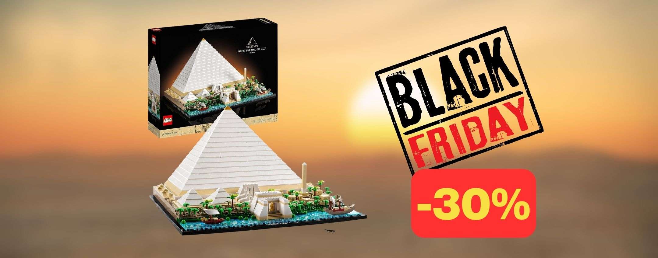 LEGO Architecture La Grande Piramide di Giza, Decorazione per la