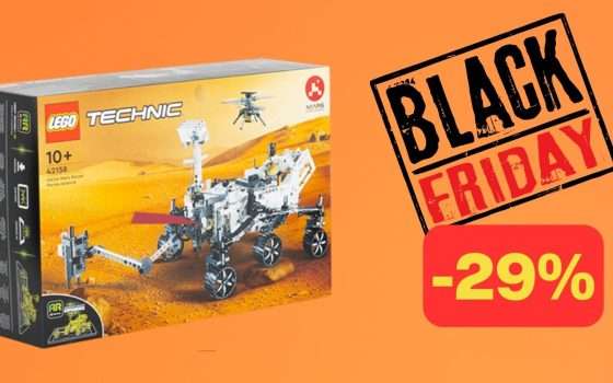 Set LEGO NASA Mars Rover Perseverance: che SCONTO BLACK FRIDAY (-29%)