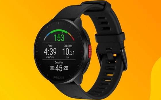 Smartwatch Polar Pacer in offerta con un SUPER SCONTO su Amazon (-40%)