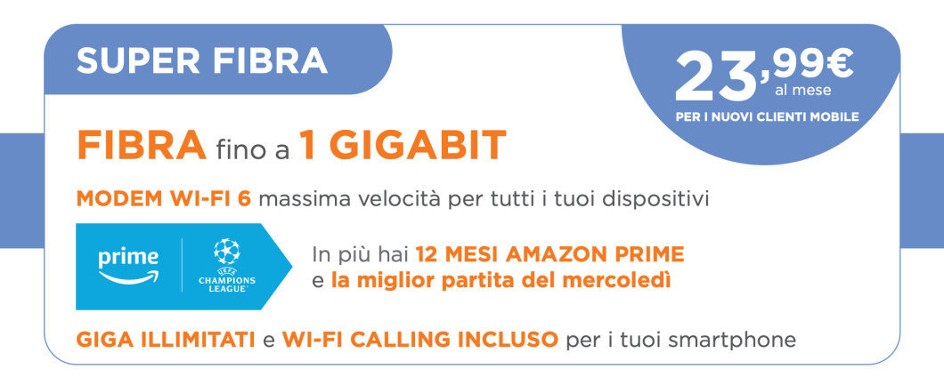 Wind Super Fibra: ultimi giorni per  Echo Dot con SIM da 100 Giga e  Call Your Country Home - , News, Telefonia