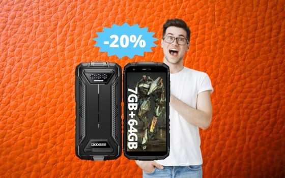 DOOGEE S41 Pro: indistruttibile e in SUPER sconto del 20%