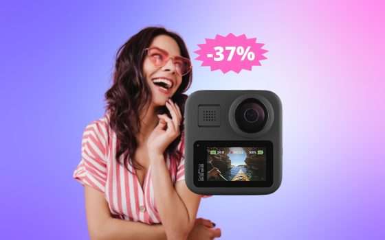 GoPro Max: sconto IMPERDIBILE del 37% su Amazon