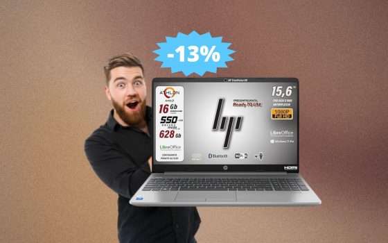 HP 255 G8: finalmente in OFFERTA per il Black Friday