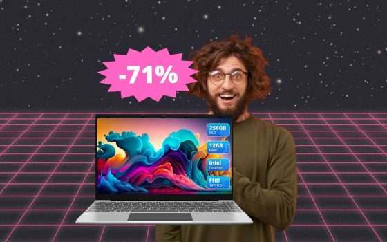 Laptop Jumper: CROLLO del prezzo su Amazon (-71%)