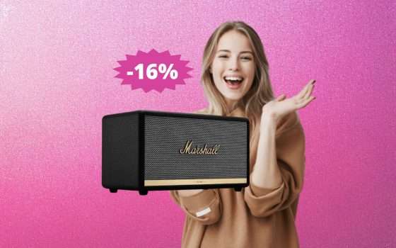 Marshall Stanmore II: SUPER sconto del 16% su Amazon