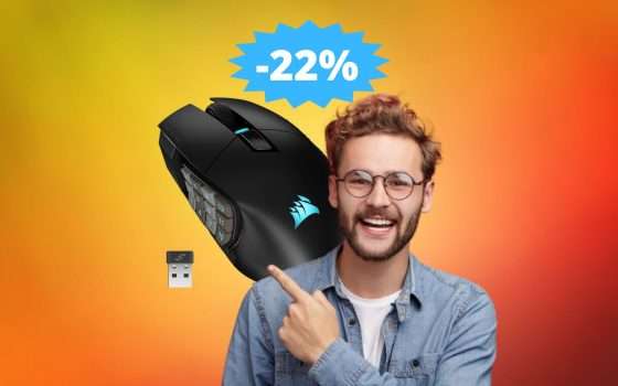 Mouse Corsair SCIMITAR: OCCASIONE imperdibile del Black Friday