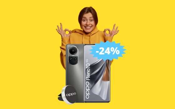 OPPO Reno10: SUPER sconto del 24% su Amazon