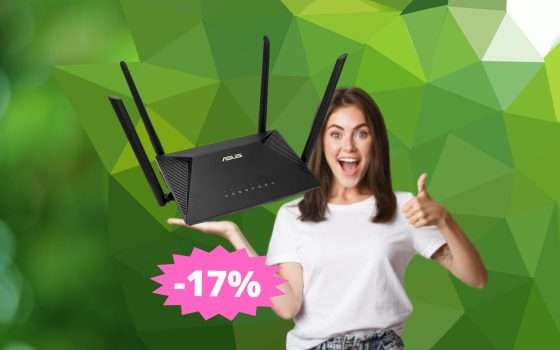 Router ASUS RT-AX1800U: SUPER sconto del 17% su Amazon