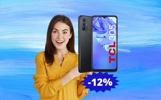 TCL 305: economico, ma affidabile in SUPER sconto su Amazon