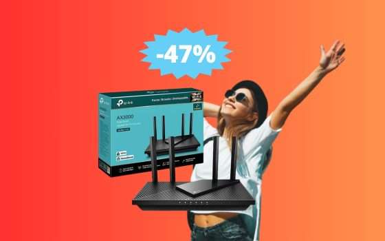 TP-Link Archer AX55: un AFFARE pazzesco su Amazon (-47%)