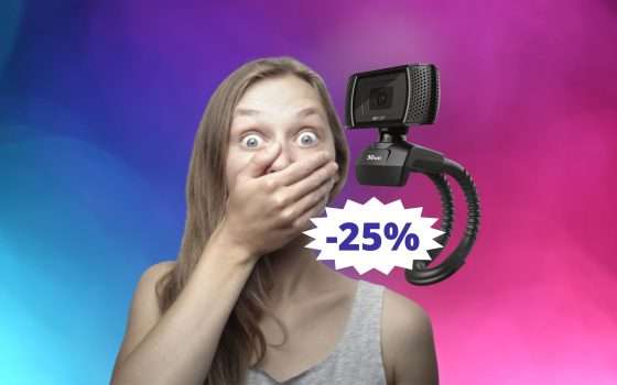 Trust Trino: la webcam DEFINITVA a questo prezzo (-25%)