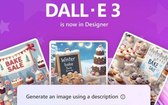 Su Microsoft Designer sbarca DALL-E 3