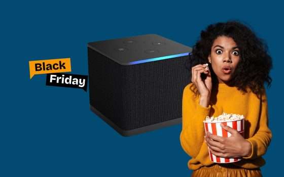 Fire TV Cube: SCONTO IMPERDIBILE per il Black Friday Amazon